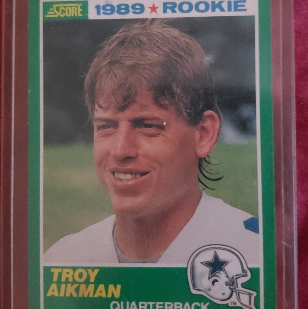 troy aikman rookie card